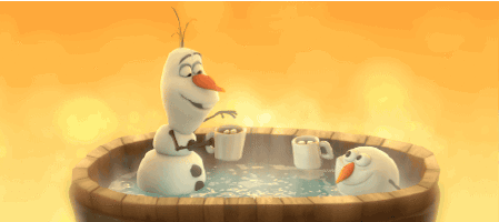 Ода «Его Величеству Сортиру» - снеговик в бане