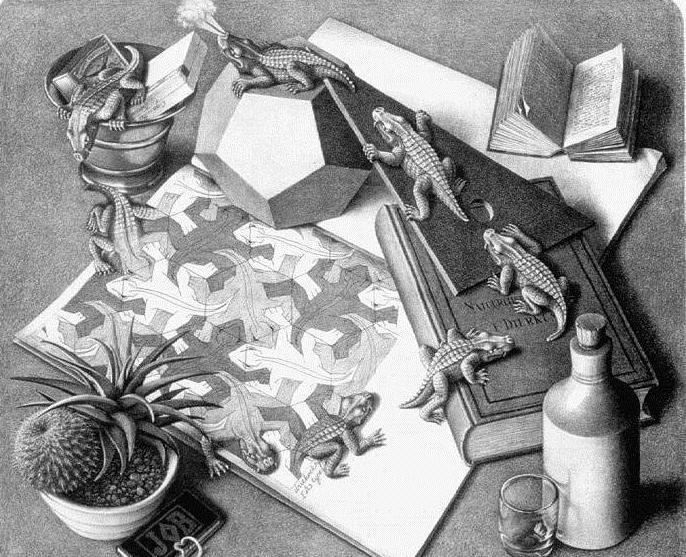 Maurits Cornelis Escher Albrecht Dürer Альбрехт Дюрер и Мориц Эшер