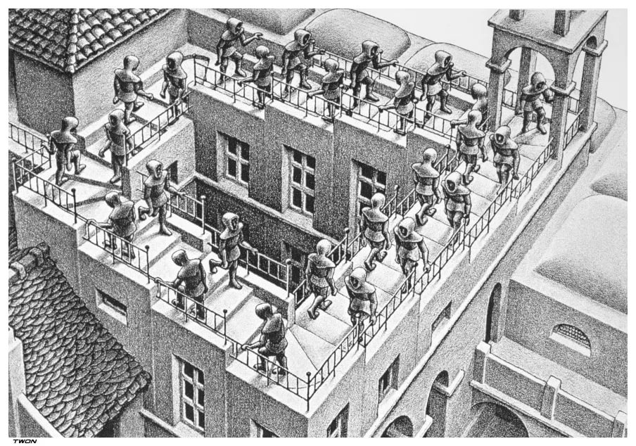 Maurits Cornelis Escher Фальшивая цивилизация и талант Albrecht Dürer Альбрехт Дюрер и Мориц Эшер